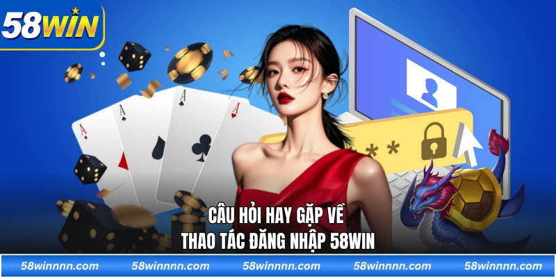 Câu hỏi hay gặp về thao tác đăng nhập 58WIN
