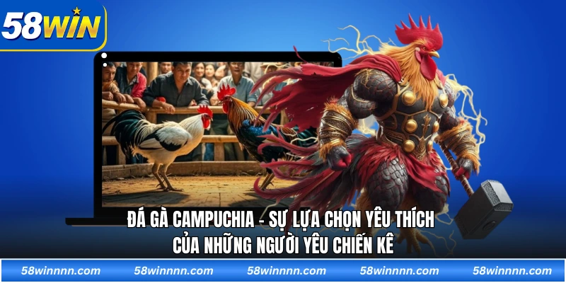 Đá gà Campuchia - Sự lựa chọn yêu thích của những người yêu chiến kê